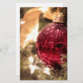 Weihnachtsfeier Briefpapier (Vorne/Hinten)