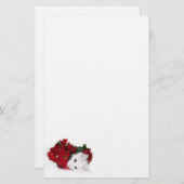 Weihnachtsfeier Briefpapier (Vorne/Hinten)