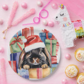 Weihnachtsfeier Bunny Rabbit Pappteller (Party)