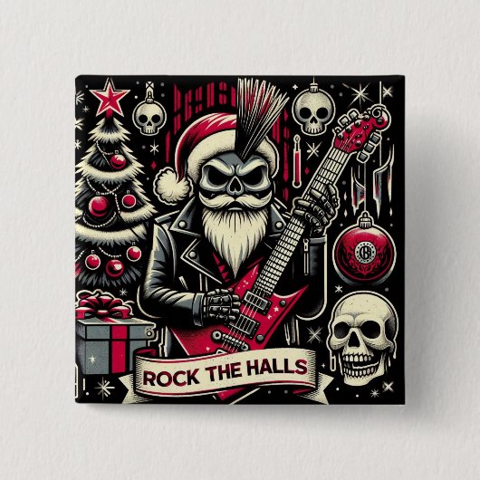 Weihnachtsfeier Button (Vorderseite)