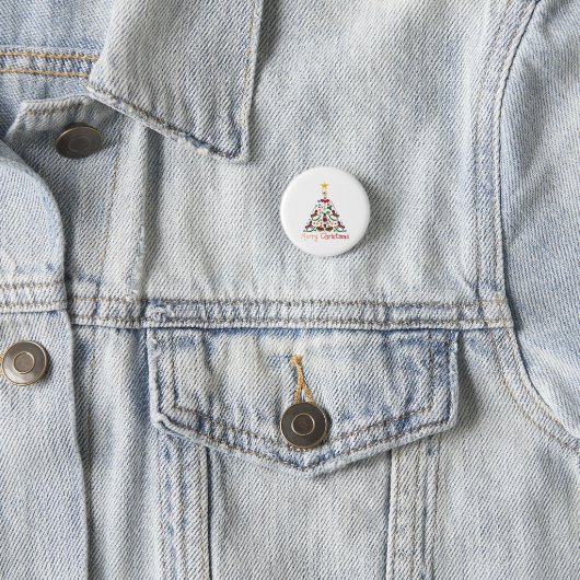 Weihnachtsfeier Button (Beispiel)