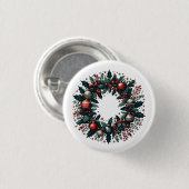 Weihnachtsfeier Button (Vorne & Hinten)
