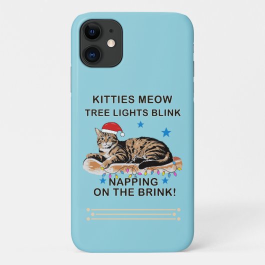Weihnachtsfeier Case-Mate iPhone Hülle (Rückseite)