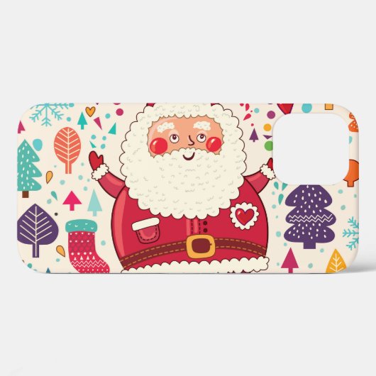 Weihnachtsfeier Case-Mate iPhone Hülle (Rückseite (Horizontal))