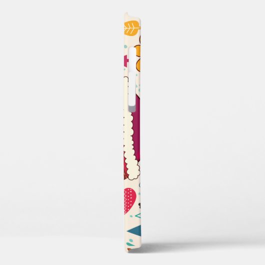 Weihnachtsfeier Case-Mate iPhone Hülle (Rückseite / Links)