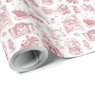 Weihnachtsfeier Chinoiserie Geschenkpapier