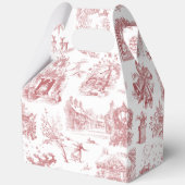 Weihnachtsfeier Chinoiserie Geschenkschachtel (Vorderseite)