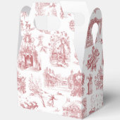 Weihnachtsfeier Chinoiserie Geschenkschachtel (Offen)