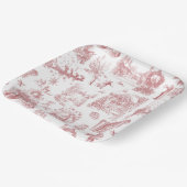 Weihnachtsfeier Chinoiserie Pappteller (Gewinkelt)