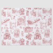 Weihnachtsfeier Chinoiserie Seidenpapier (Vorderseite)