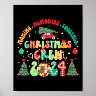 Weihnachtsfeier Crew 2024 Weihnachtsfeiertage Erin Poster