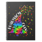 Weihnachtsfeier Crew Funny Xmas Apotheker Geschenk Notizblock (Vorderseite)