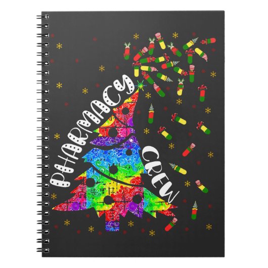 Weihnachtsfeier Crew Funny Xmas Apotheker Geschenk Notizblock (Vorderseite)