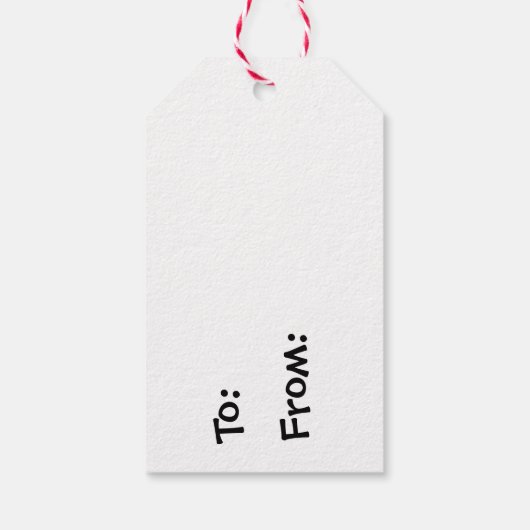 Weihnachtsfeier Dackel (schwarz & braun) Funny Geschenkanhänger (Rückseite)