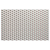 Weihnachtsfeier Dackel (schwarz & braun) Funny Stoff (Yard (91,4 cm))