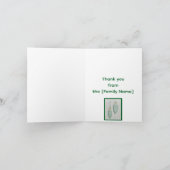 Weihnachtsfeier Dankeschön Karte (Innenseite)