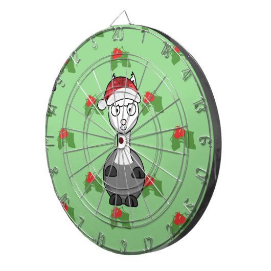 Weihnachtsfeier Dartscheibe (Vorderseite rechts)