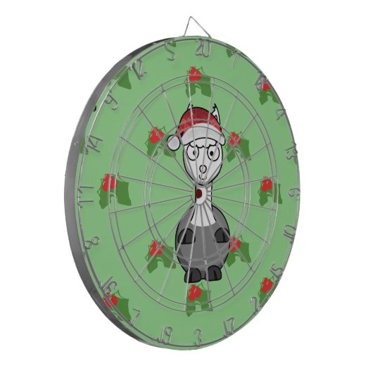 Weihnachtsfeier Dartscheibe (Vorderseite Links)