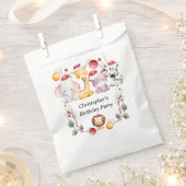 Weihnachtsfeier des Kindes Geschenktütchen (Ausgeschnitten)