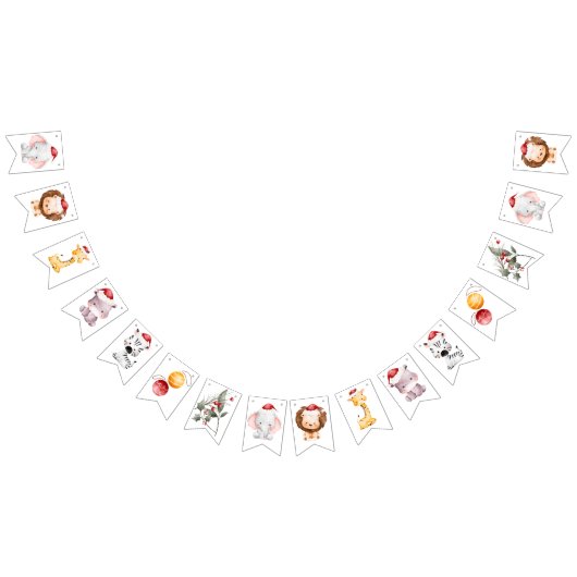 Weihnachtsfeier des Kindes Wimpelkette (Alle)