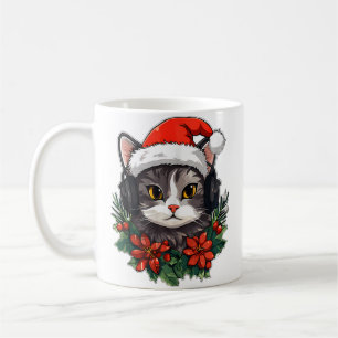 Weihnachtsfeier Dj Edm Winterfestival Rave Kaffeetasse