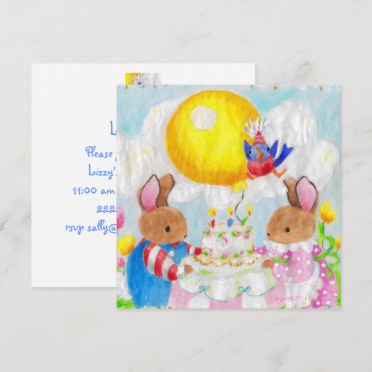 Weihnachtsfeier Einladung (Vorne/Hinten)