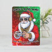 Weihnachtsfeier Einladung (Stehend Vorderseite)