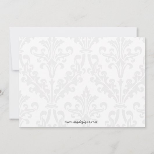 Weihnachtsfeier Einladung (Rückseite)