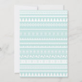 Weihnachtsfeier Einladung (Rückseite)