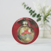 Weihnachtsfeier Einladung (Stehend Vorderseite)