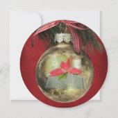 Weihnachtsfeier Einladung (Vorderseite)