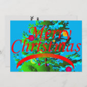 Weihnachtsfeier Einladung (Vorne/Hinten)