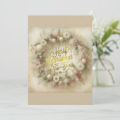 Weihnachtsfeier Einladung (Stehend Vorderseite)