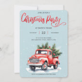 Weihnachtsfeier Einladung (Vorderseite)