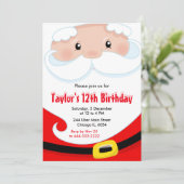 Weihnachtsfeier Einladung (Stehend Vorderseite)