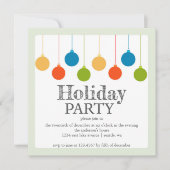 Weihnachtsfeier Einladung (Vorderseite)