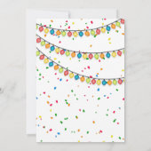 Weihnachtsfeier Einladung (Rückseite)