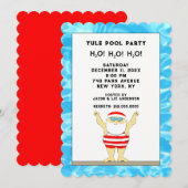 Weihnachtsfeier Einladung (Vorne/Hinten)