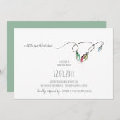 Weihnachtsfeier Einladung (Vorne/Hinten)