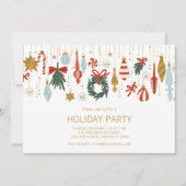 Weihnachtsfeier Einladung (Vorderseite)