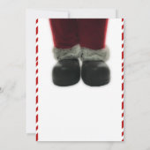 Weihnachtsfeier Einladung (Rückseite)