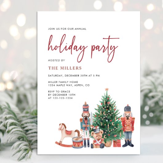 Weihnachtsfeier Einladung