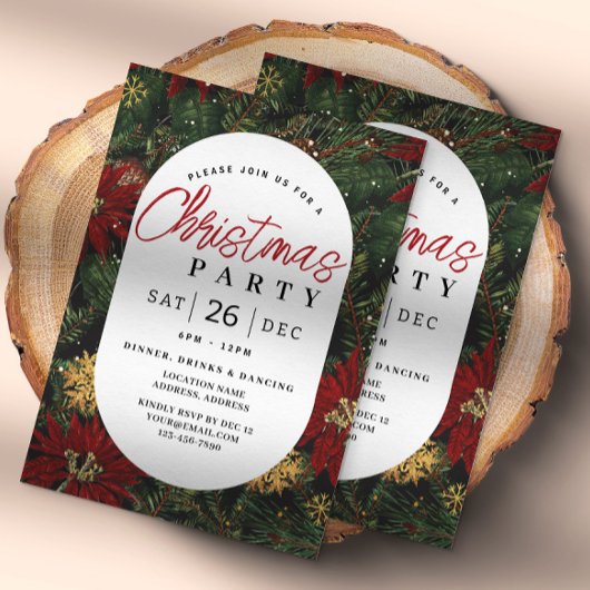Weihnachtsfeier Einladung