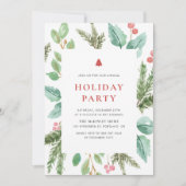 Weihnachtsfeier Einladung (Vorderseite)