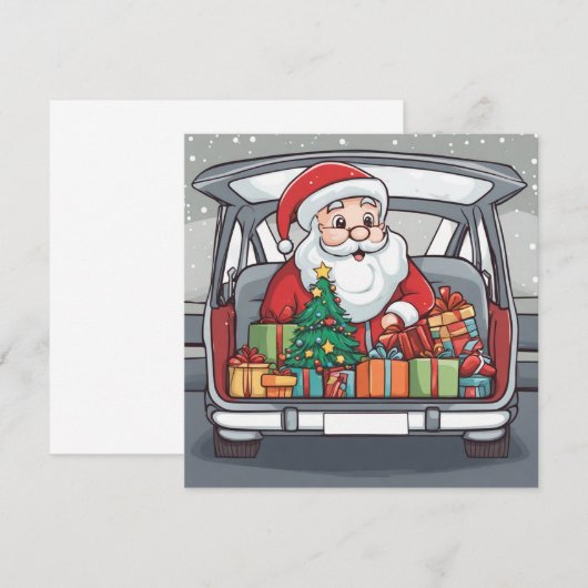 Weihnachtsfeier Einladung (Vorne/Hinten)