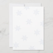 Weihnachtsfeier Einladung (Rückseite)