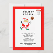 Weihnachtsfeier Einladung (Vorderseite)