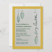 Weihnachtsfeier Einladung (Vorderseite)