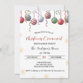 Weihnachtsfeier Einladung (Vorderseite)