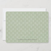 Weihnachtsfeier Einladung Baum Design 1 (Rückseite)